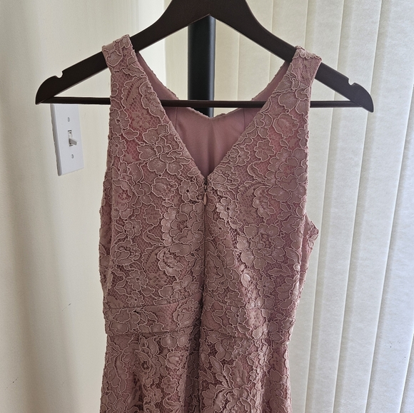 Like new - Le Chateau pink asymmetrical dress - Picture 7 of 9